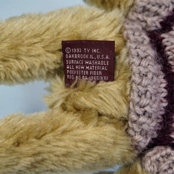 1993 TY Beanie Babies Chelsea w Tags Retired Vintage Attic Treasures Col… - Picture 8 of 10